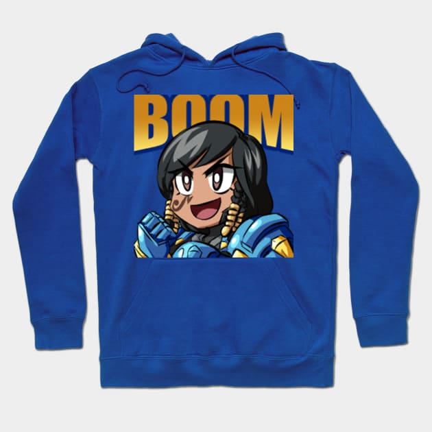 Here comes the boom Hoodie by Lilax